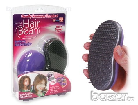 Hair Bean - четка за коса, снимка 2 - Аксесоари за коса - 17312917
