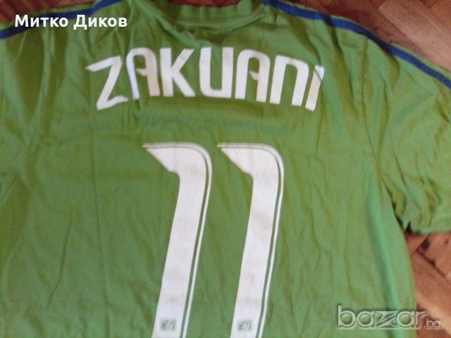 Сиатъл Соундърс фланелка Адидас№11Стив Закуани 2011 домакини, снимка 8 - Футбол - 19285429