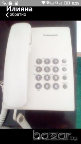 Стационарен телефон Панасоник, снимка 2 - Стационарни телефони и факсове - 20450192