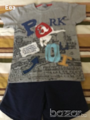 Тениска и панталонки за 6г., снимка 2 - Детски панталони и дънки - 21180134