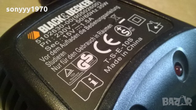 Black&decker battery charger-внос швеицария, снимка 5 - Винтоверти - 23831770