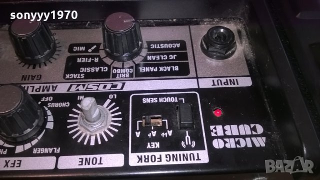 roland micro cube-внос швеция-24х22х16см, снимка 10 - Други - 25179472
