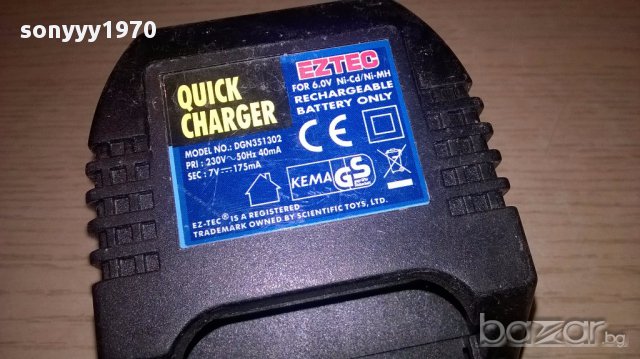 Eztec-quick charger-внос швеицария, снимка 2 - Коли, камиони, мотори, писти - 16728589
