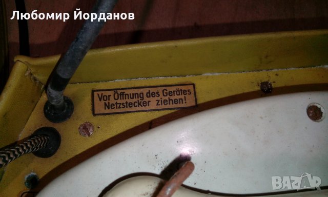 Ретро грамофон, снимка 6 - Антикварни и старинни предмети - 24047996