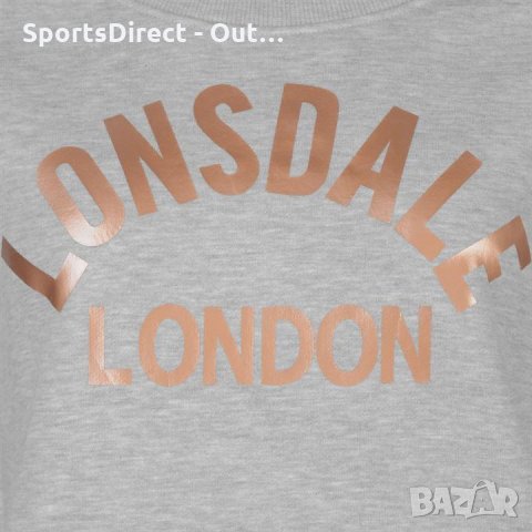 Lonsdale 100%oригин. Дамска Спортна блуза 60%памук внос Англия. , снимка 4 - Спортни екипи - 20665842