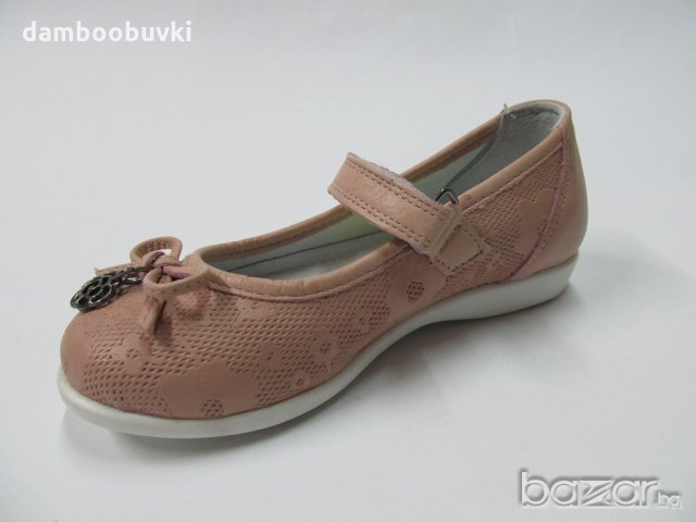 Детски обувки PONKI естествена кожа в розово 26/30, снимка 3 - Детски маратонки - 20680003