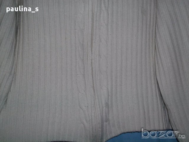 Къса мериносова жилетка като топ, снимка 6 - Жилетки - 16293814