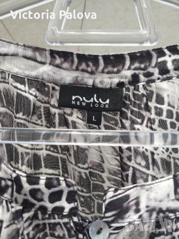 🇮🇹 Въздушна копринена блуза ,Италия,NULU NEW LOOK, снимка 2 - Ризи - 22227672