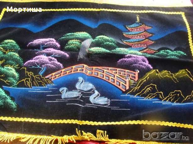 Японски ръчно рисувани декоративни калъфки 