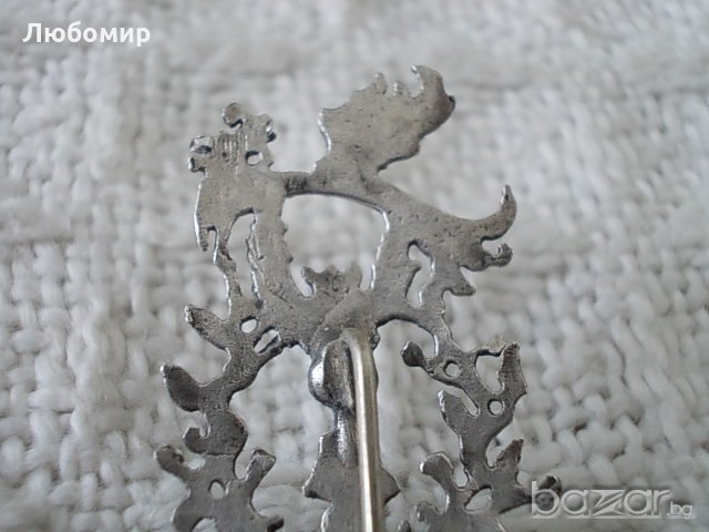 Старинен сребърен знак, снимка 10 - Други ценни предмети - 20760690