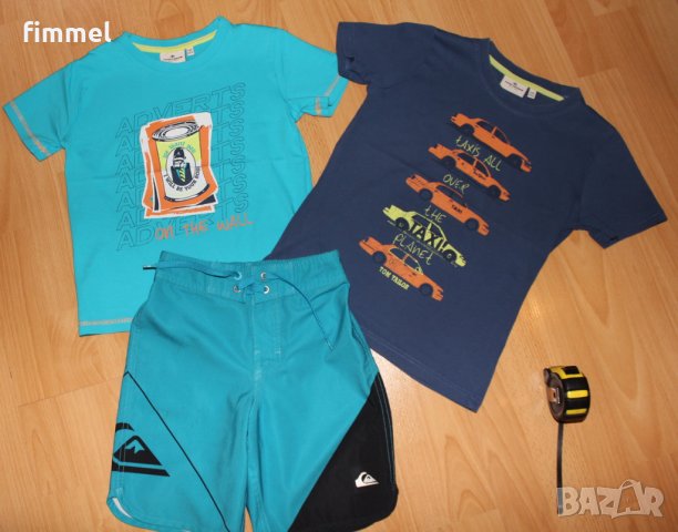 Quiksilver + 2 Tom Tailor тениски, 6-7 год , снимка 2 - Детски тениски и потници - 22414553