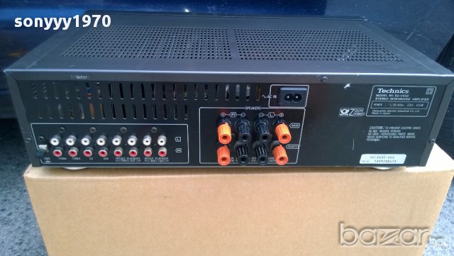 technics su-v450-stereo amplifier-class aa- 450watts-внос швеицария, снимка 14 - Ресийвъри, усилватели, смесителни пултове - 11386572