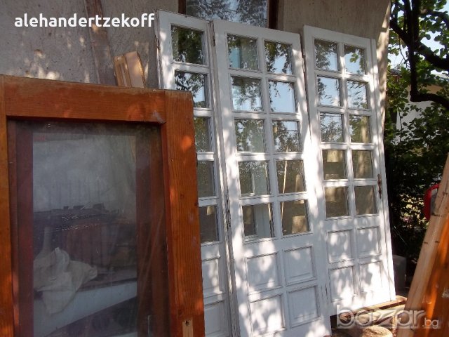 Дограма от масивна дървесина интериорно платно портал за врата и френски прозорец врата хармоника