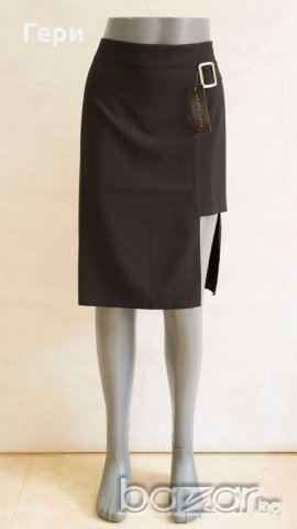 Нестандартна черна пола Hera Baroc  - 2XL, снимка 2 - Поли - 19021262