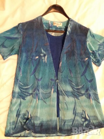 Дамска блуза широка голяма ХЛ-2ХЛ