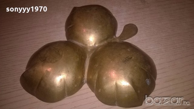 ретро колекция-17х17х17см-мед/месинг-внос швеицария, снимка 7 - Колекции - 19992020