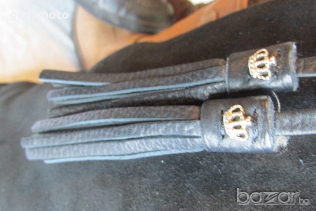 АРИСТОКРАТИЧНИ дамски ботуши, ОГРАНИЧЕНА СЕРИЯ, LIMITED EDITION Juicy Couture Gold original, 38 - 39, снимка 14 - Дамски ботуши - 20294530