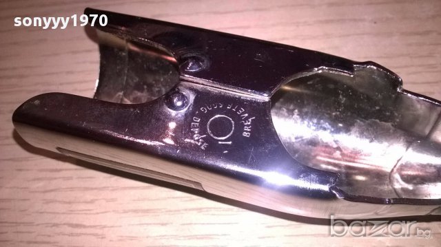 Champagne-inox-14x4x3см-внос швеицария, снимка 11 - Антикварни и старинни предмети - 16798112