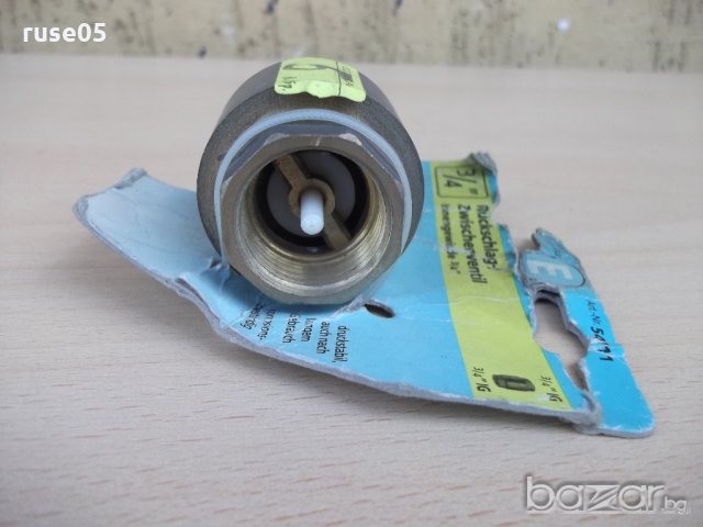 Вентил възвратен - 3/4'' нов, снимка 4 - Други инструменти - 21194617