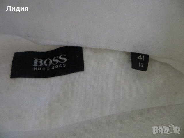 Мъжка риза  Hugo Boss, снимка 4 - Ризи - 24803510