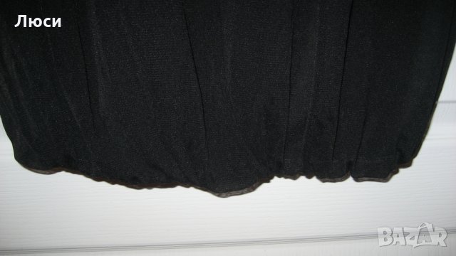 рокля черна-ефирна, снимка 9 - Рокли - 23703593