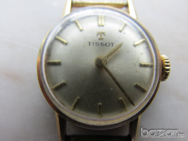 златен дамски часовник TISSOT