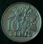 10 цента 1975, Тринидад и Тобаго, снимка 1