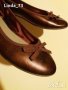 Дам.обувки-/изк.кожа/-№40-цвят-кафяво-бордо-/металик/., снимка 11