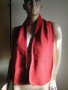 Нов кокетен червен зимен дамски шал, наметка, болеро, в цвят: бордо, снимка 2