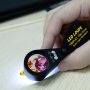 Бижутерска лупа 10х увеличение, LED и UV светлина, снимка 2