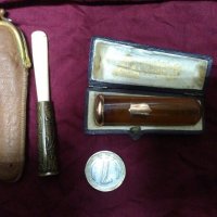 цигаре кехлибар злато слонова кост, снимка 11 - Антикварни и старинни предмети - 23854647