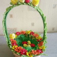 Великденска кошница за яйца, снимка 3 - Декорация за дома - 20952039