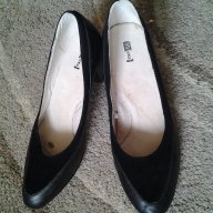 Units - черни естествена кожа и велур обувки №39, снимка 11 - Дамски ежедневни обувки - 10469227