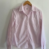 H&M дамска риза в бяло и розово, снимка 4 - Ризи - 24719247