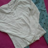 Дънки+блузка, снимка 1 - Детски Блузи и туники - 20381478
