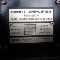 HIWATT SOLID STATE amplifier model NCA 108 & HH 212BL bass cabinet vintage ретро глава за бас,китара, снимка 7 - Китари - 24526613