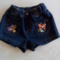 Детски панталонки дънк, снимка 6 - Панталони и долнища за бебе - 22389332