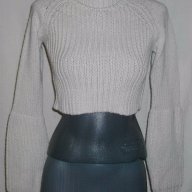 Къс пуловер или топ с оригинални ръкави, снимка 2 - Блузи с дълъг ръкав и пуловери - 16561415