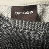 pieces - блуза от трико с къс ръкав, снимка 5 - Блузи с дълъг ръкав и пуловери - 21687170