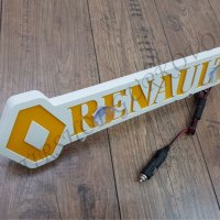 Светеща 3D табела Рено/Renault, снимка 11 - Аксесоари и консумативи - 20807411