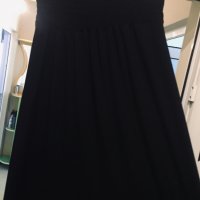 Красива черна дълга рокля VERGI, снимка 6 - Рокли - 24936513