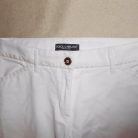Бял панталон Dolce & Gabbana, снимка 5 - Панталони - 19806033