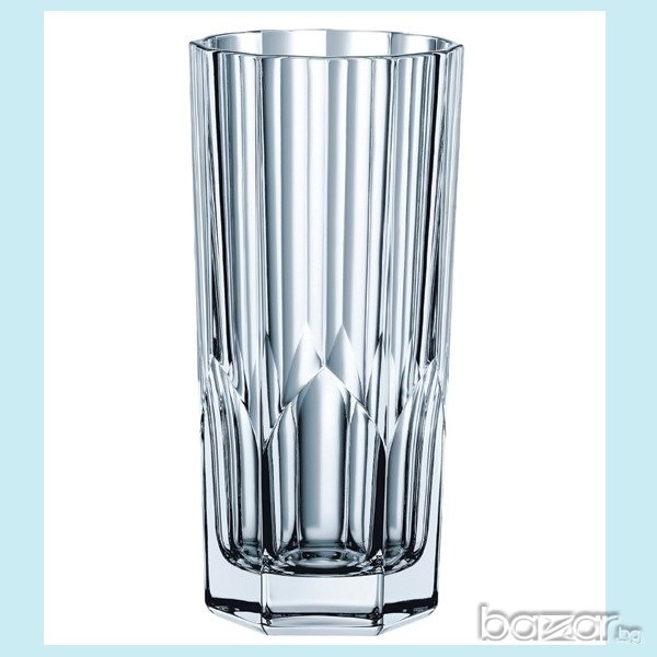 Aspen к-т 4 чаши Nachtmann 309ml - оловен кристал - в красива опаков , снимка 1