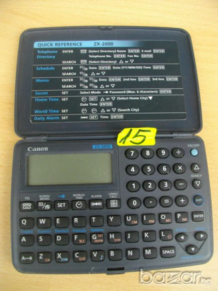 Органайзер ''CANON - ZX - 2000'' - 1, снимка 1