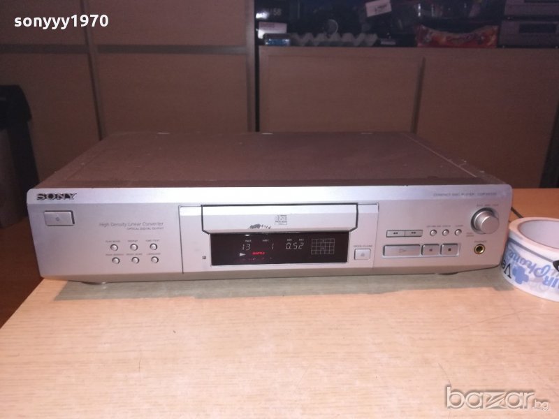 sony cdp-xe530 cd player-внос швеицария, снимка 1
