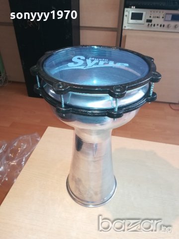 НОВА тарамбука-нова-алуминиева-голяма-40х25см, снимка 7 - Ударни инструменти - 20437800