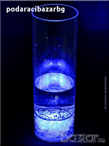 ВИСОКА, СВЕТЕЩА, МНОГОЦВЕТНА – ЧАША ИЛИ ВАЗА, снимка 2 - Вази - 16772594
