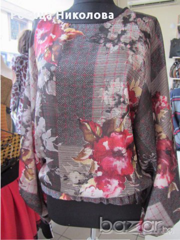 блуза с интересен ръкав, снимка 4 - Блузи с дълъг ръкав и пуловери - 12947682