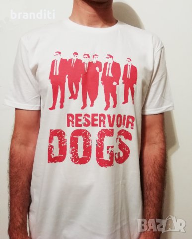Тениска Кучета в резерв за феновете на Тарантино, снимка 1 - Тениски - 22988311