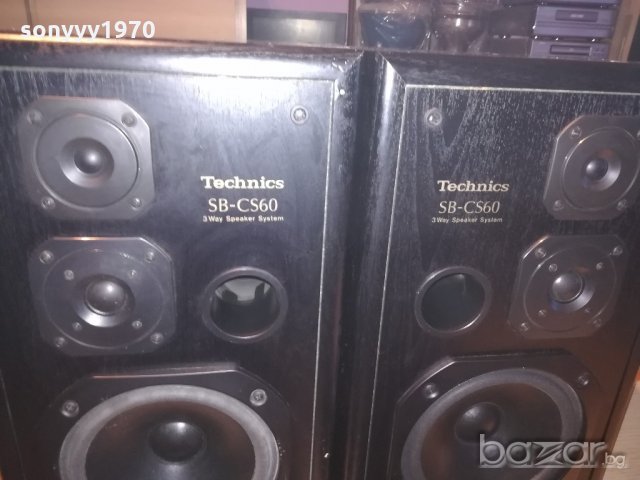 ⭐technics sb-cs60 3way-2x120w-8ohm-46х27х25см-от швеицария, снимка 14 - Тонколони - 20528611